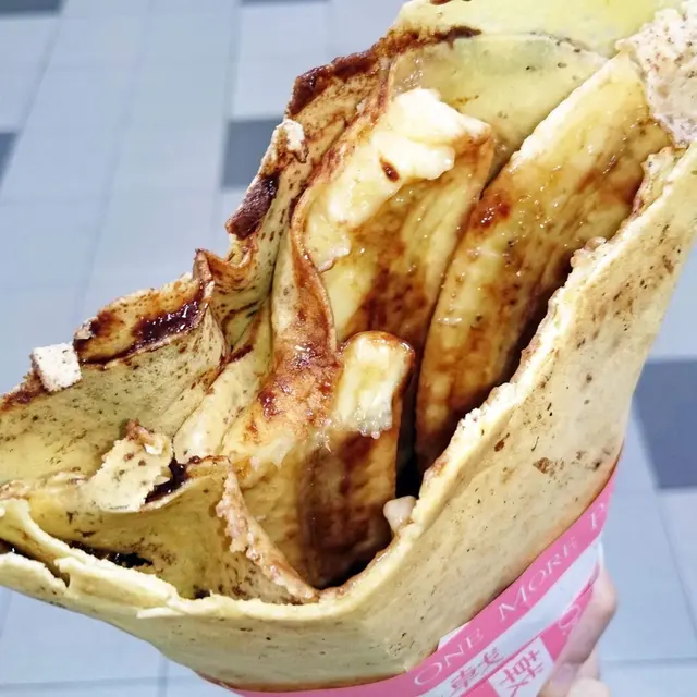 香蕉朱古力pancake