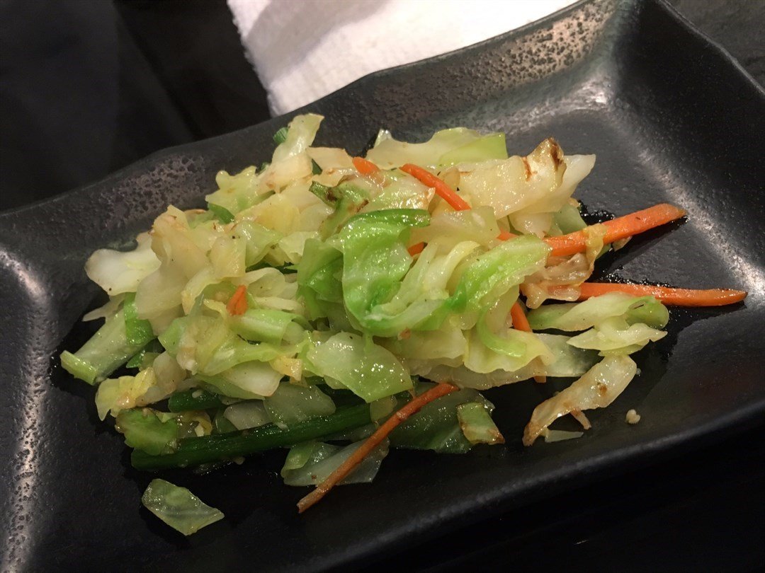 炒野菜 香港灣仔的秋田鐵板燒刺身專門店 Openrice 香港開飯喇