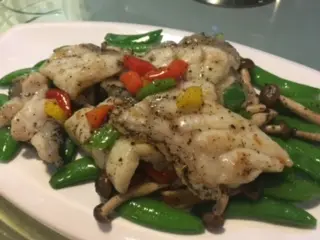 黑松露炒班球