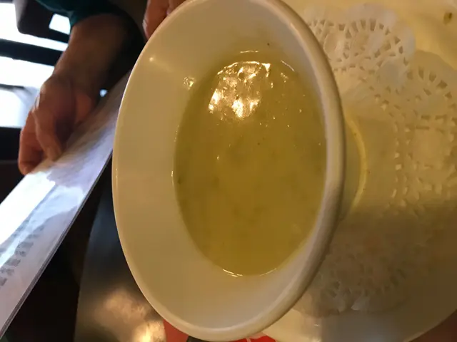 white soup of the day