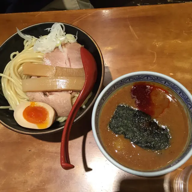  濃湯豚骨魚介辛沾麵