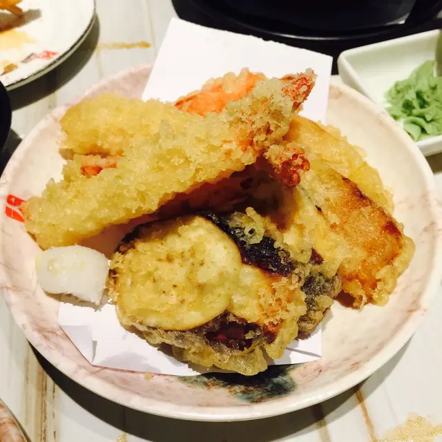 天婦羅蝦, 蟹柳, 茄子