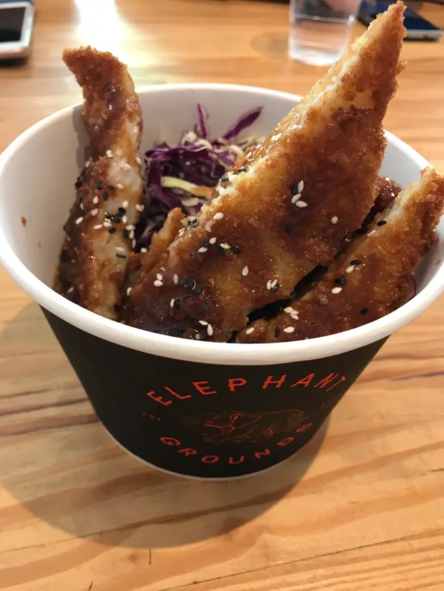 吉列魚柳咖哩飯