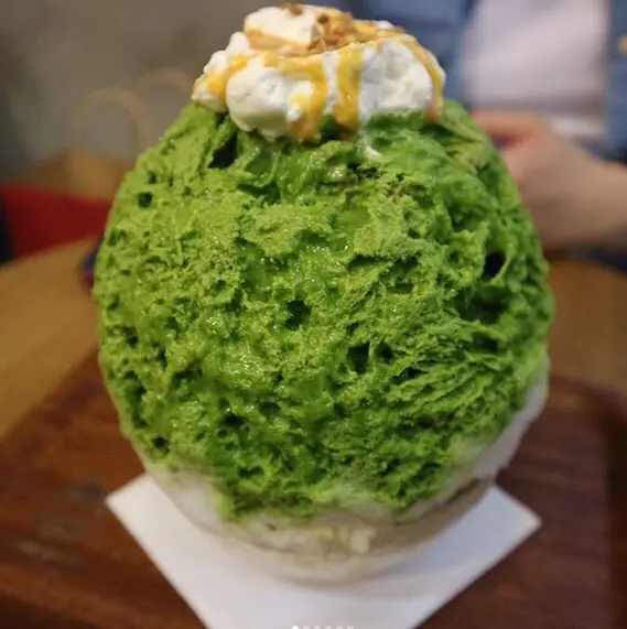 雖然店裏面排名上佢唔係top3  但係我鐘情於焦糖與抹茶的配搭😍