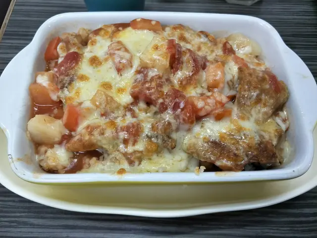 鮮茄芝士豬扒焗薑飯