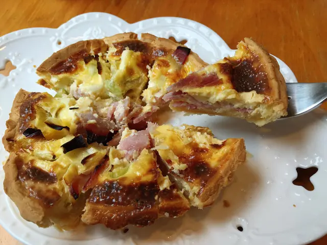 Ham and Leek Quiche
