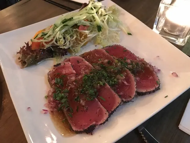 黑椒半燒薄切吞拿柳