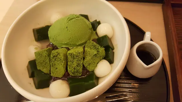 特製林屋抹茶餡蜜 