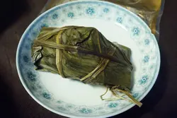 陳皮豆沙梘水粽