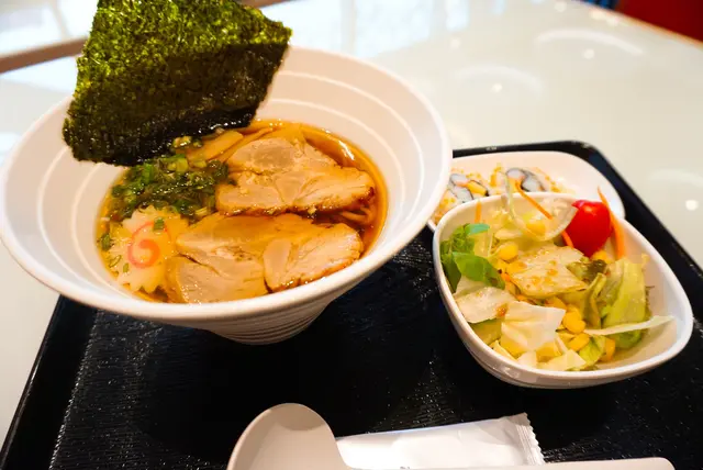 醬油海藻烏冬麵