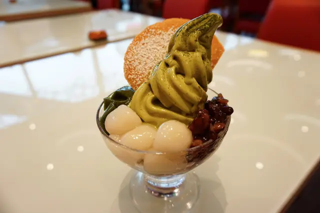 抹茶軟雪糕芭菲
