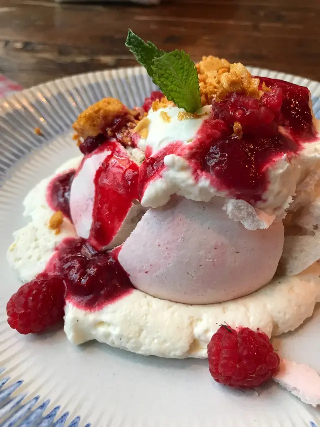 紅桑子蛋白脆餅