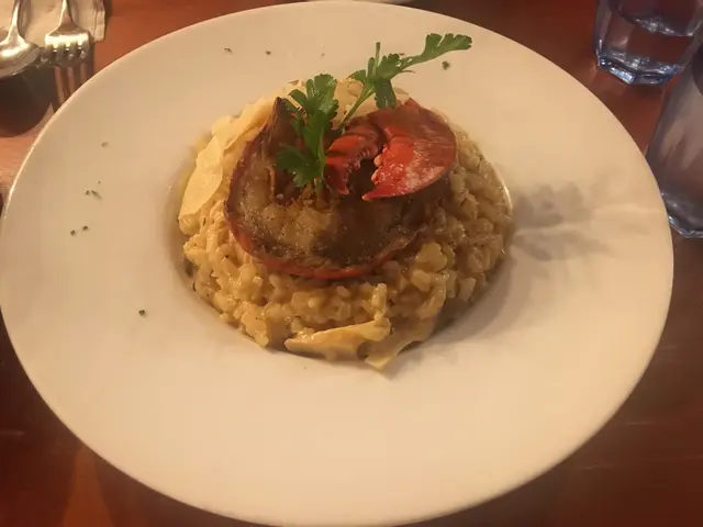 忌廉龍蝦汁蟹肉龍蝦義大利飯