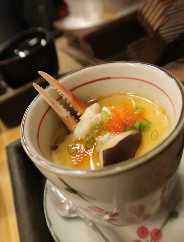 蟹盛:松葉蟹茶碗蒸