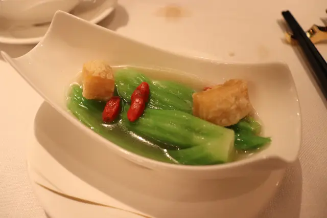 素千層浸芥菜膽