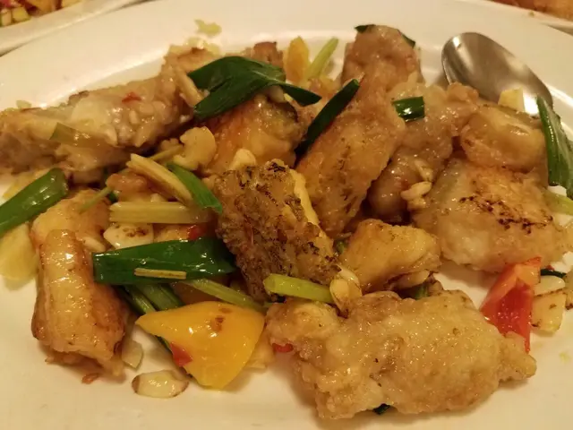 蔥花生煎龍躉腩