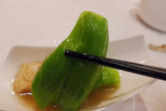 素千層浸芥菜膽