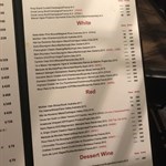 Wine  list