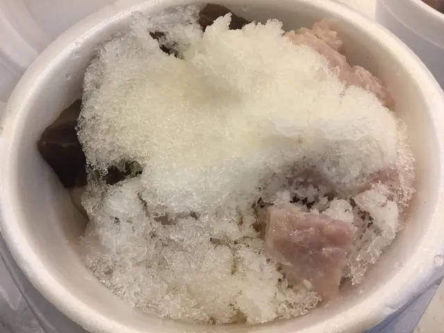 嘩！一碗刨冰的份量超多，有一碗車仔麵咁大！😂（平時即食會是一個小冰山🙊）
兩人分享食都絕對不會誇張！👍🏻