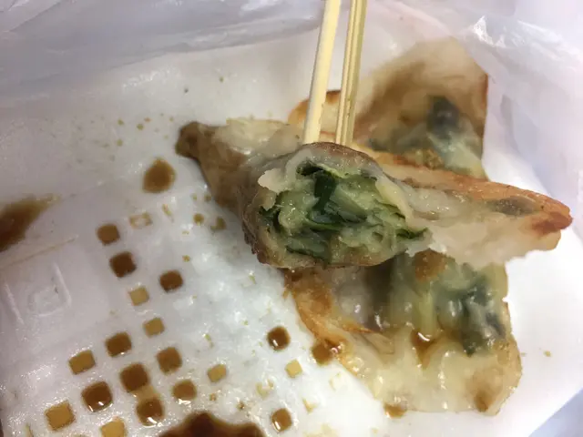 香煎韭菜豬肉餃