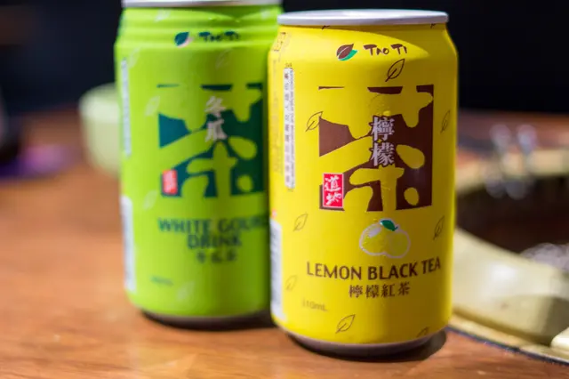 各款道地罐裝飲品