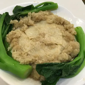 姜茸蒸鲜竹