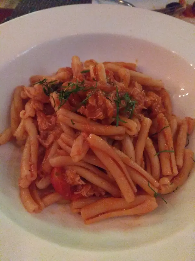 蕃茄蟹肉紐紋粉