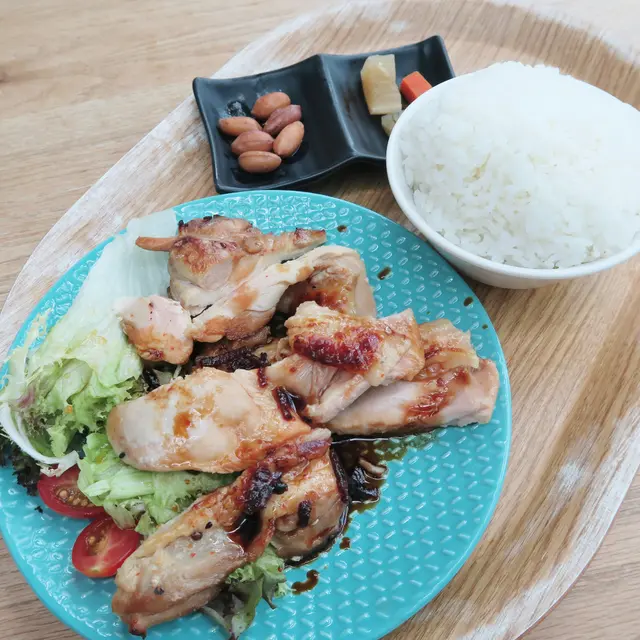 柚子厚切燒雞定食