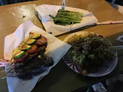 串燒+炒丁