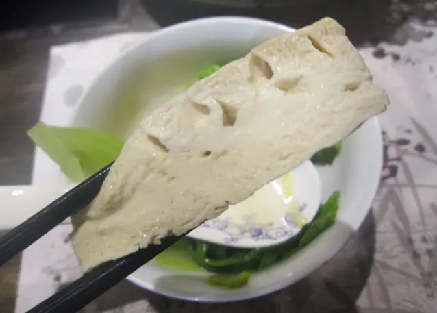 吃不到豆香, 口感不滑溜, 偏腍身