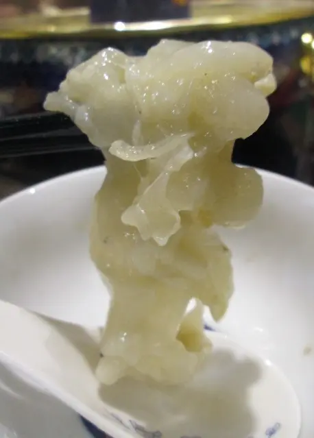 腍滑中帶微爽, 淡淡鮮香味