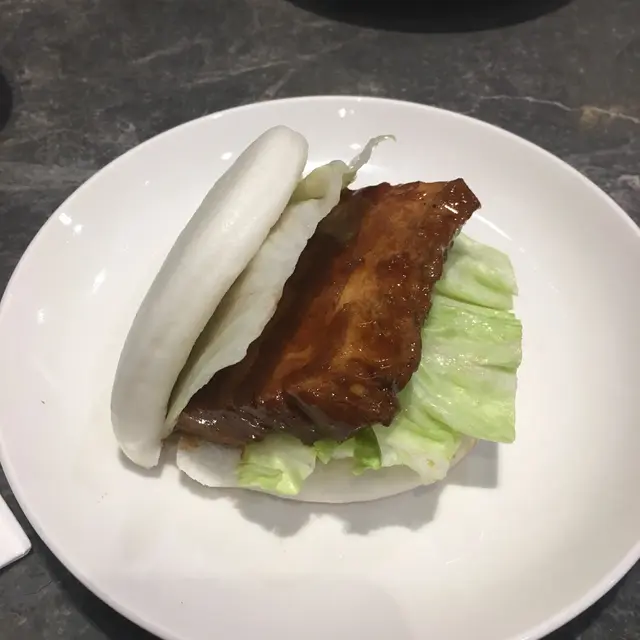 包好後的扣肉包