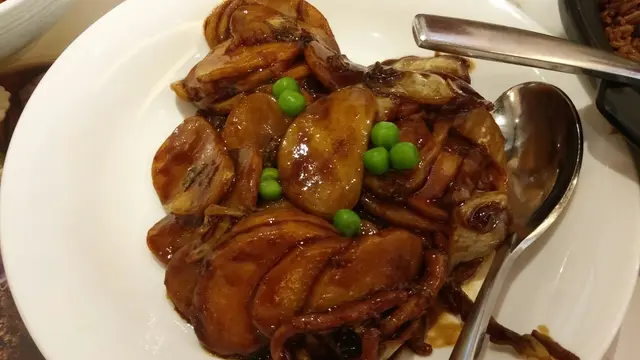 大白菜肉絲炒年糕