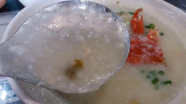 水蟹粥(細窩)