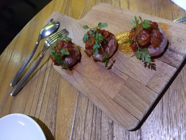 香煎帕爾馬火腿帶子