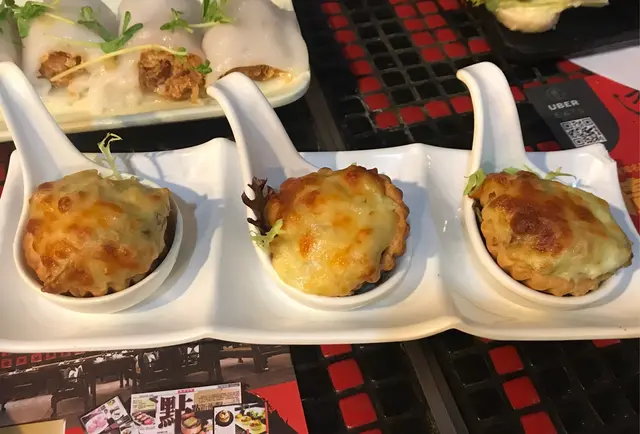 愛心白汁芝士蘑菇雞批