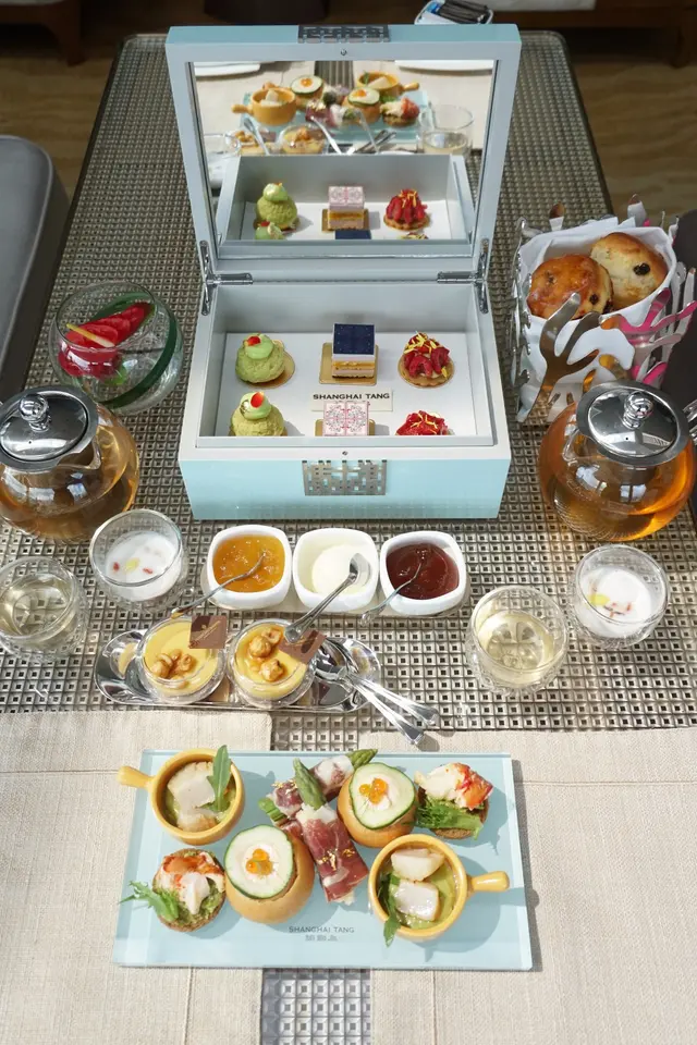 茶品未如理想,但這「花賞」下午茶卻是令人滿意的。