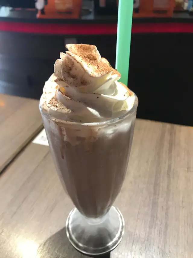 Chocolate milk shakes