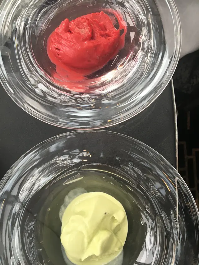 手工冰淇淋:覆盆子 / 無花果