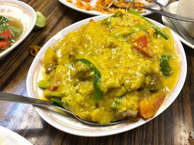 泰式香濃黃咖哩配豬