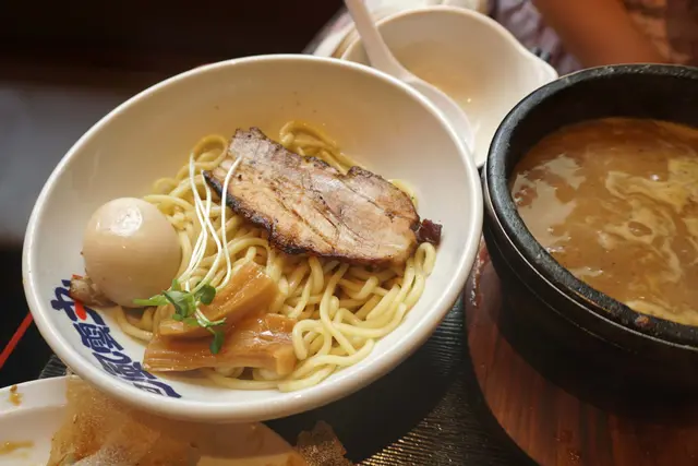 豚骨魚介味玉沾麵