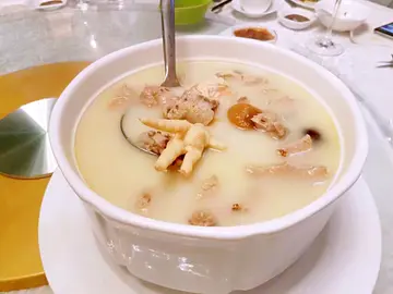 杏汁花膠燉自肺