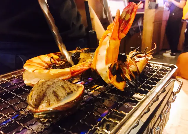 鮑魚殼燒 | 大蝦鬼殼磯燒