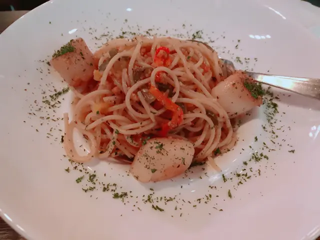 香蒜辣椒帶子意粉