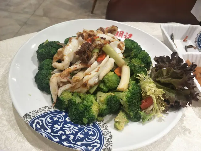 xo醬西蘭花鲜魷