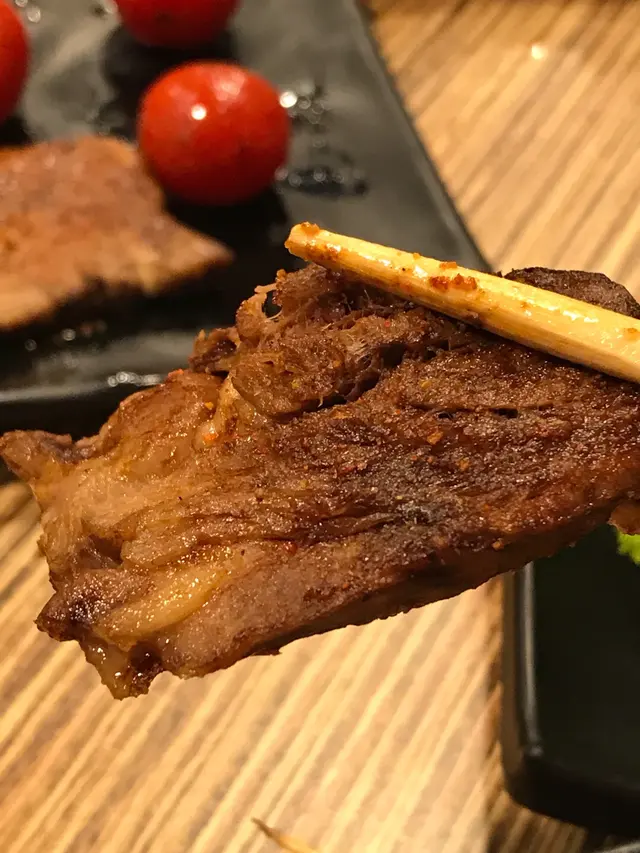 牛舌味道剛好而且夠嚼口, 