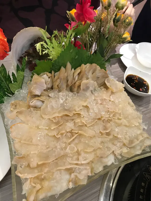 象拔蚌刺身