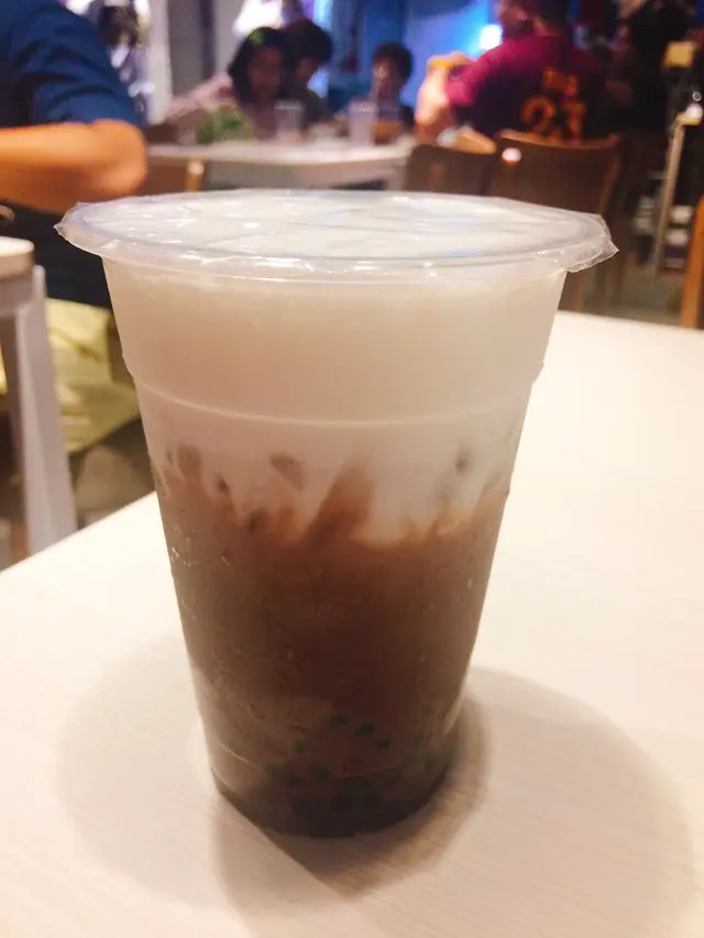 可可拿鐵加珍珠