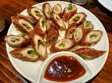 生蔥炸大腸