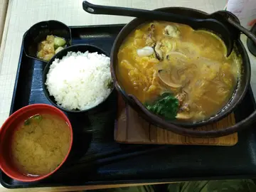 和风海鲜锅定食(小辣)